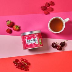 Kusmi Tea Kusmi Tea - Čtyři červené plody Bio - čaj 20 sáčků