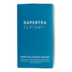 Teministeriet - Supertea Green Tea Coconut Organic - čaj 20 sáčků