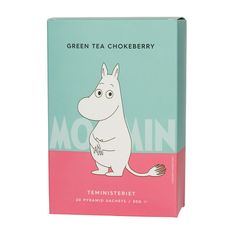 Teministeriet - Moomin Green Tea Chokeberry - čaj 20 pyramidek