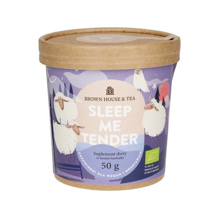 Brown House & Tea Brown House & Tea - Sleep Me Tender - doplněk stravy 50g