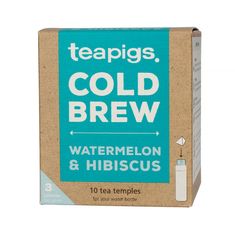 teapigs Watermelon & Hibiscus - Cold Brew 10 pyramidek