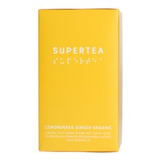 Teministeriet - Supertea Lemongrass Ginger Organic - čaj 20 sáčků