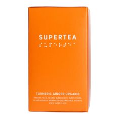 Teministeriet - Supertea Kurkuma Zázvor BIO - čaj 20 sáčků