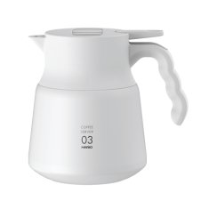 Hario Hario Insulated Stainless Steel Server V60-03 PLUS White - 800ml