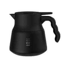 Hario Hario Insulated Stainless Steel Server V60-02 PLUS Black - 600 ml