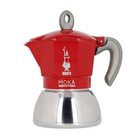 Bialetti Bialetti New Moka Induction 4tz Red