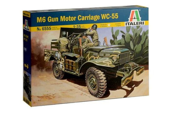 Italeri Dodge WC-55, Model Kit military 6555, 1/35