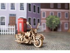 UGEARS 3d dřevěné mechanické puzzle vojenské nákladní auto