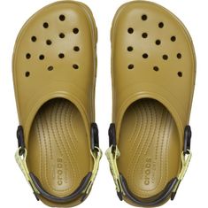 Crocs Classic All Terrain Clogs pro muže, 46-47 EU, M12, Pantofle, Dřeváky, Aloe, Hnědá, 206340-3UA