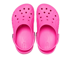 Crocs Baya Clogs pro děti, 28-29 EU, C11, Pantofle, Dřeváky, Electric Pink, Růžová, 207013-6QQ