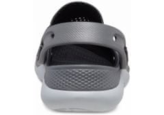 Crocs LiteRide 360 Clogs pro děti, 29-30 EU, C12, Pantofle, Dřeváky, Black/Slate Grey, Černá, 207021-0DD