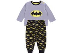 sarcia.eu Šedožluté pyžamo BATMAN DC COMICS. 6-9 m 74 cm