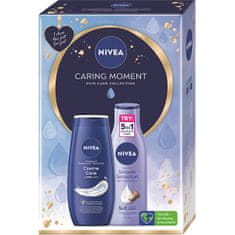 Nivea Dárková sada tělové péče Caring Moment