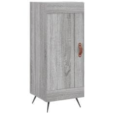 Greatstore Skříň highboard šedá sonoma 34,5 x 34 x 180 cm kompozitní dřevo