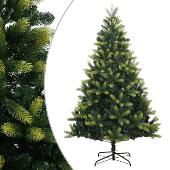 Greatstore Umělý sklápěcí vánoční stromek se stojanem 120 cm