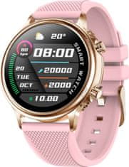 Carneo Prime slim/Gold/Sport Band/Pink