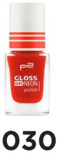 p2 Cosmetics / Gloss Goes Neon polish / lak na nehty