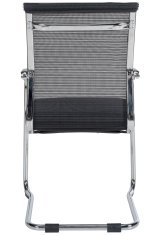 Sortland Kancelářské židle Denny - 2 ks | chromované