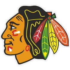 AUTOSAMOLEPKY.cz Samolepka Chicago Blackhawks NHL 10 cm