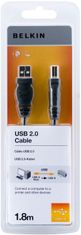 USB 2.0 kabel A-B, řada standard, 1.8 m