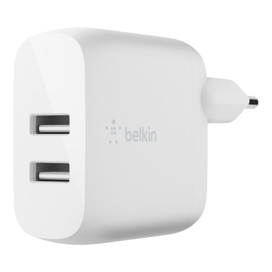 Belkin Dual USB-A nabíječka, 12W X2