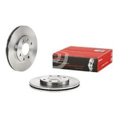 Brembo Brzdové kotouče Peugeot 106 II (1A_, 1C_) 1.0i, 1.1i, 1.4i, 1.6i, 1.6S16, 1.5D, Electric