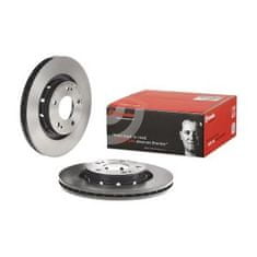 Brembo Brzdové kotouče Peugeot 4007 (VU_, VV_) 2.416V, 2.2HDi - BREMBO