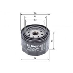 Bosch Olejový filtr Fiat DUCATO Krabice (250_) - 110 MJ2,3D, 120 MJ2,3D, 120 MJ2,3D4x4, 130 MJ