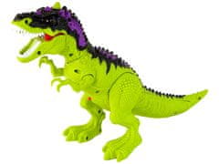 Lean-toys Dinosaurus Dálkově Ovládaná Světla Zvuky Zelená