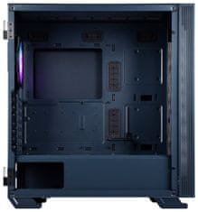 MSI skříň MAG VAMPIRIC 300R PACIFIC BLUE/ bez zdroje/ levé temp. sklo/ 1x 120mm ARGB/1x USB3.1 Type-C/2x USB3.0/ modrá