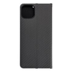 FORCELL Pouzdro / obal na Apple iPhone 15 Plus černé - knížkové LUNA Book Carbon