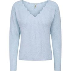 ONLY Dámský svetr ONLGABRIEL 15297168 Cashmere Blue (Velikost S)