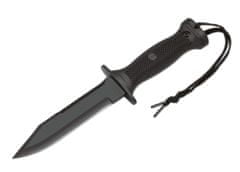 Ontario 02ON6141 MK3 Navy Knife taktický nůž 16,5cm, celočerný, syntetika, plastové pouzdro