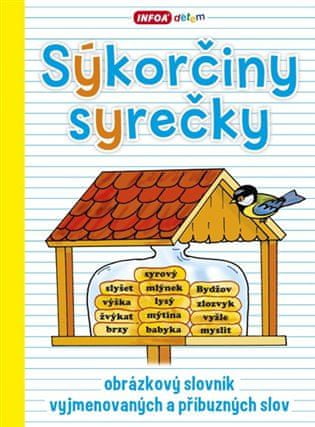 Infoa Sýkorčiny syrečky - obrázkový slovník vyjmenovaných a příbuzných slov