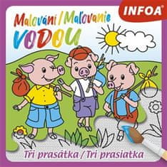 Malování / Ma?ovanie vodou - Tři prasátky