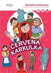 Divadelní omalovánky - červená karkulka