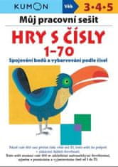 Hry s čísly 1-70 - Můj pracovní sešit