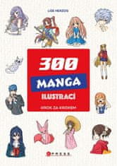 Herzog Lise: 300 manga ilustrací - Krok za krokem