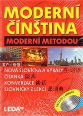 LEDA Moderní čínština moderní metodou - 3 knihy+3CD