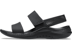 Crocs LiteRide 360 Sandals pro ženy, 36-37 EU, W6, Sandály, Pantofle, Black, Černá, 206711-001