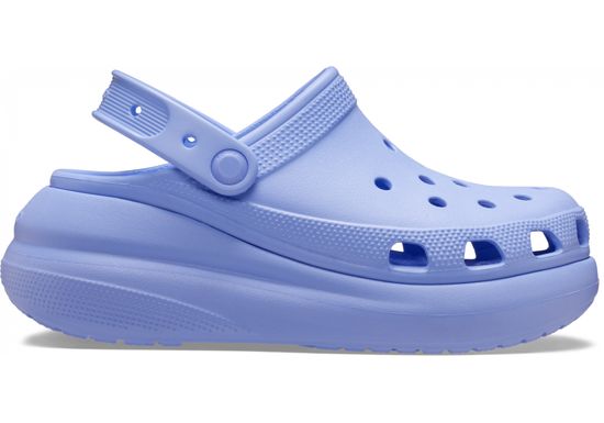 Crocs Classic Crush Clogs Unisex, 37-38 EU, M5W7, Pantofle, Dřeváky, Moon Jelly, Modrá, 207521-5Q6