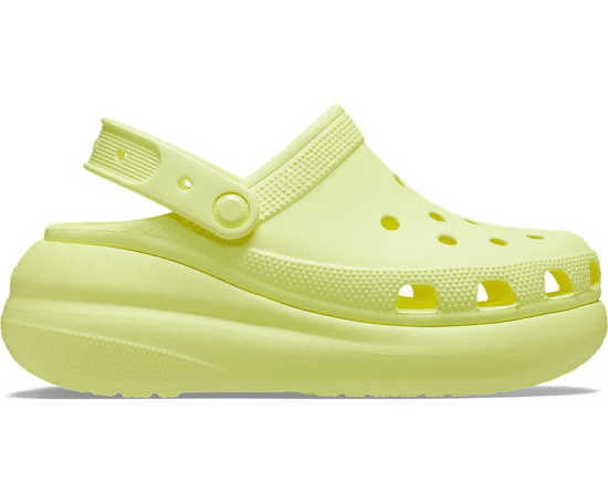 Crocs Classic Crush Clogs Unisex, 42-43 EU, M9W11, Pantofle, Dřeváky, Sulphur, Žlutá, 207521-75U