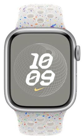 Apple 41mm Pure Platinum Nike Sport Band