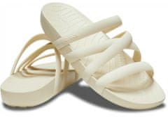 Crocs Splash Strappy Sandals pro ženy, 36-37 EU, W6, Sandály, Pantofle, Bone, Béžová, 208217-2Y2