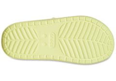 Crocs Classic Cozzzy Sandals Unisex, 42-43 EU, M9W11, Bačkory, Pantofle, Sulphur, Žlutá, 207446-75U