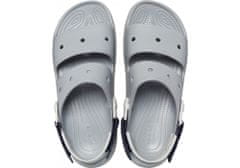 Crocs Classic All-Terrain Sandals Unisex, 42-43 EU, M9W11, Sandály, Pantofle, Light Grey, Šedá, 207711-007