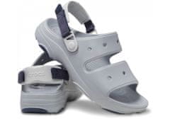 Crocs Classic All-Terrain Sandals Unisex, 43-44 EU, M10W12, Sandály, Pantofle, Light Grey, Šedá, 207711-007