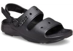 Crocs Classic All-Terrain Sandals pro muže, 45-46 EU, M11, Sandály, Pantofle, Black, Černá, 207711-001