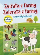 Omalovánky/Ma?ovanky - Zvířata z farmy / Zvieratá z farmy