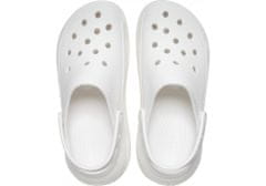 Crocs Classic Mega Crush Clogs Unisex, 39-40 EU, M7W9, Pantofle, Dřeváky, White, Bílá, 207988-100